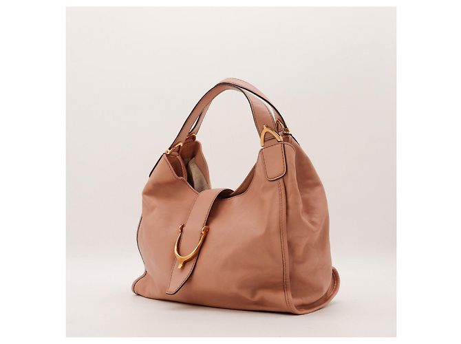 Borsa Hobo Gucci Jackie Beige - vista 2