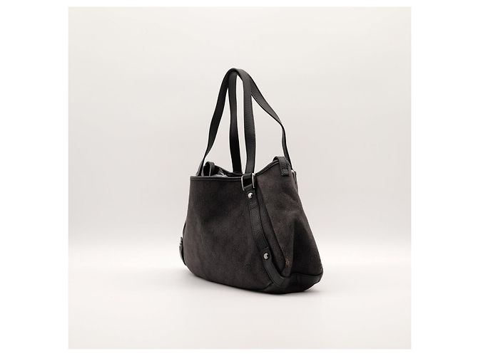 Borsa a tracolla in tela Monogram Gucci Marrone scuro - vista 4