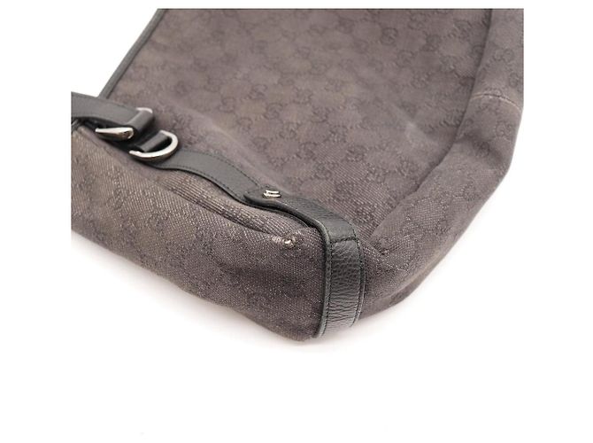 Borsa a tracolla in tela Monogram Gucci Marrone scuro - vista 6
