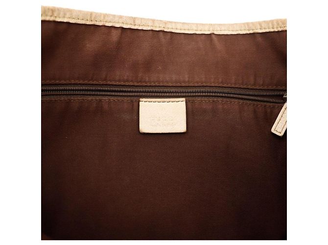 Gucci Monogram Canvas Schultertasche Braun Monogramm - Ansicht 7