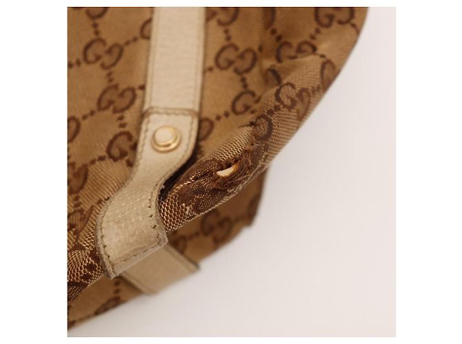 Gucci Monogram Canvas Schultertasche Braun Monogramm - Ansicht 9