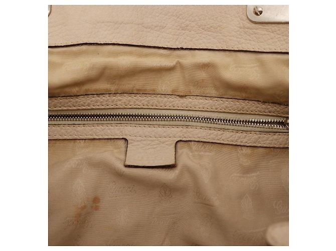 Borsa Tote in tela monogram Gucci Marrone Beige - vista 8