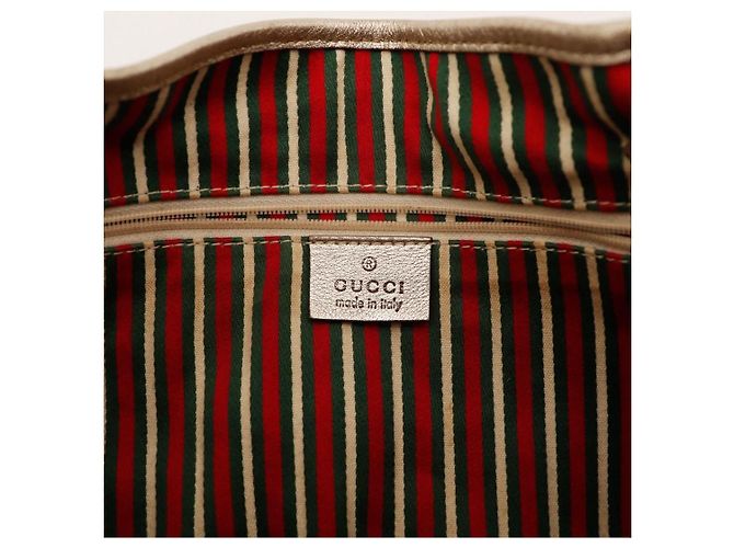 Sac à bandoulière en toile monogramme Gucci Marron - vue 7