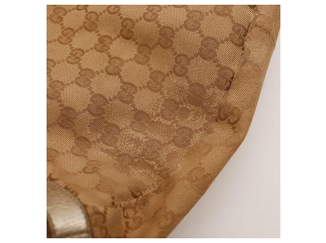 Sac à bandoulière en toile monogramme Gucci Marron - vue 8