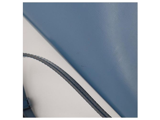 Céline Borsa Triomphe Celine in pelle blu - vista 9