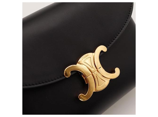 Céline Celine Triomphe Tasche Schwarz - Ansicht 7