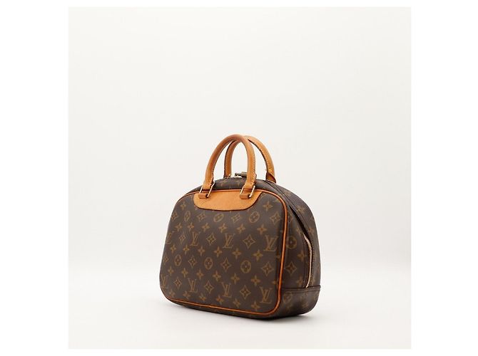 Borsa Louis Vuitton Monogram Canvas Speedy 30 Marrone Monogramma - vista 4
