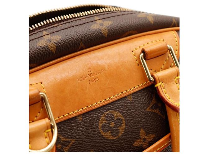 Borsa Louis Vuitton Monogram Canvas Speedy 30 Marrone Monogramma - vista 7