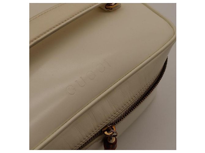 Beauty Case Gucci Bamboo Beige - vista 6