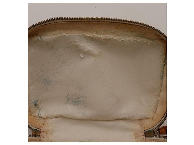 Beauty Case Gucci Bamboo Beige - vista 9