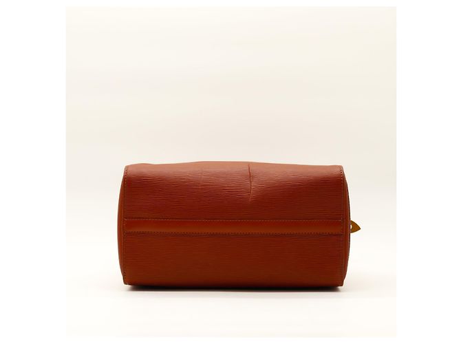 Borsa Louis Vuitton Speedy 30 Epi Leather Marrone - vista 5