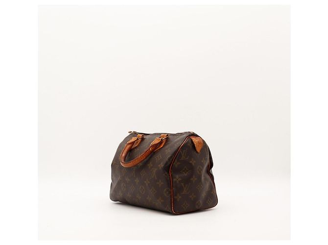 Borsa Louis Vuitton Speedy 30 Monogram Canvas Marrone Monogramma - vista 5