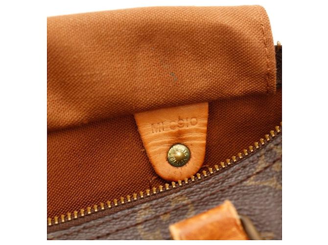 Borsa Louis Vuitton Speedy 30 Monogram Canvas Marrone Monogramma - vista 8