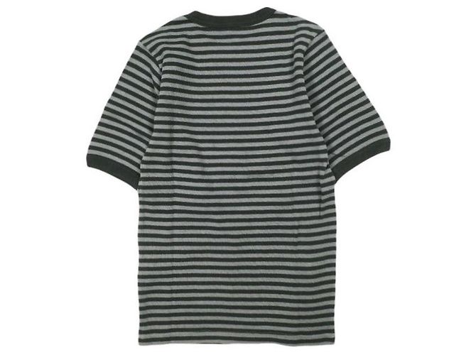 Autre Marque Camiseta de punto de algodón a rayas Slopeslow Negro Gris - vista 2