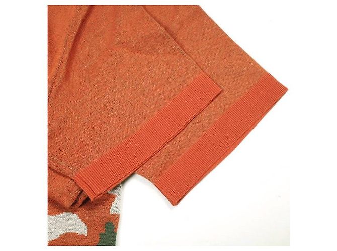 Autre Marque Camiseta de punto de algodón Kota Gushiken Kiyomizu Dera Tee Naranja - vista 7