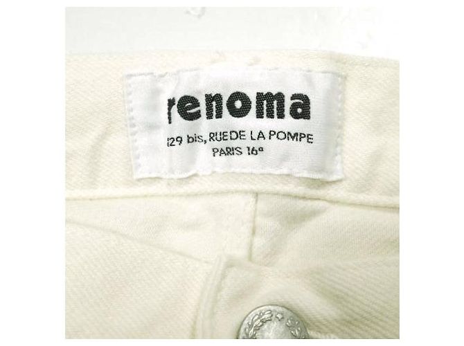 Autre Marque pantalones vaqueros renoma Les Halles Blanco - vista 10
