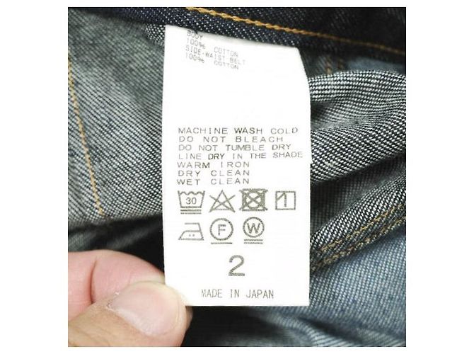 Autre Marque pantalones vaqueros renoma SAINT-DENIS Azul - vista 11