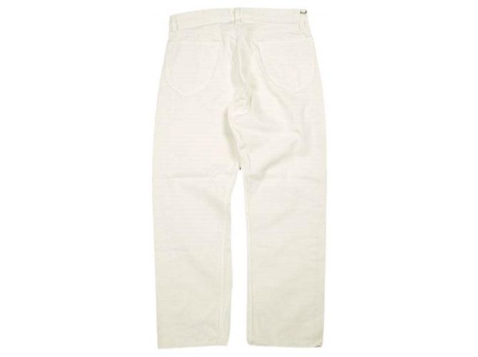 Autre Marque Pantalones vaqueros Renoma Les Halles Blanco - vista 2
