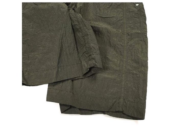 Autre Marque Pantaloncini ampi con pannelli Omar Afridi Nylon Shorts Marrone - vista 7