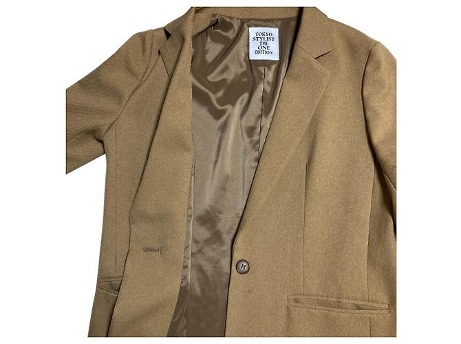 Autre Marque Abrigo Chester TOKYO STYLE Beige Camello - vista 4