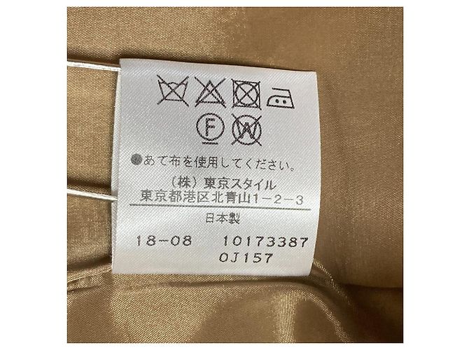 Autre Marque Abrigo Chester TOKYO STYLE Beige Camello - vista 7