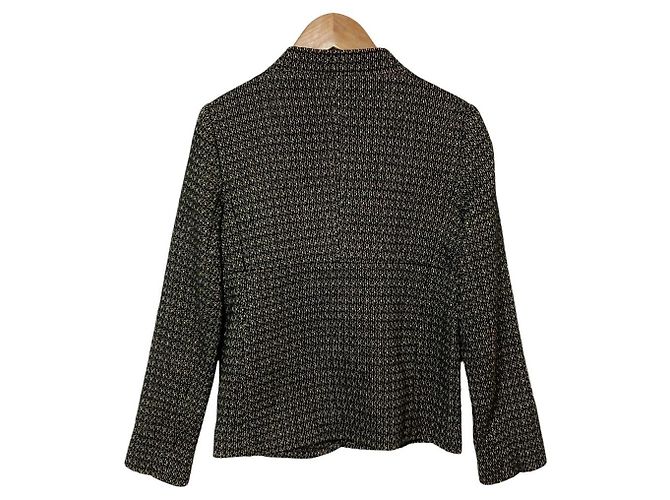 Autre Marque Giacca in tweed doppiopetto MAX&Co. Nero Bianco - vista 2