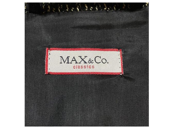 Autre Marque Giacca in tweed doppiopetto MAX&Co. Nero Bianco - vista 4