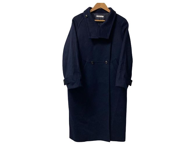 Autre Marque Abrigo de lana Beaver Simplicite W Azul - vista 2