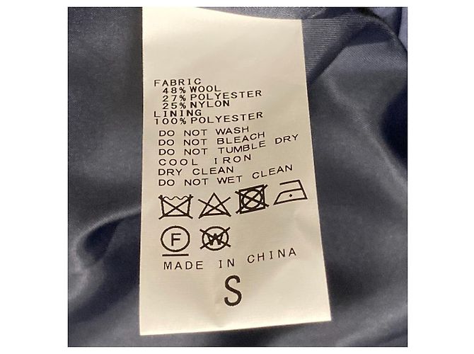 Autre Marque Abrigo de lana Beaver Simplicite W Azul - vista 8