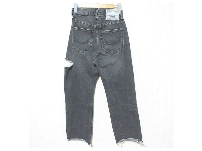 Autre Marque Pantalones vaqueros Rodeo Crowns Asymmetry Crash Negro - vista 2