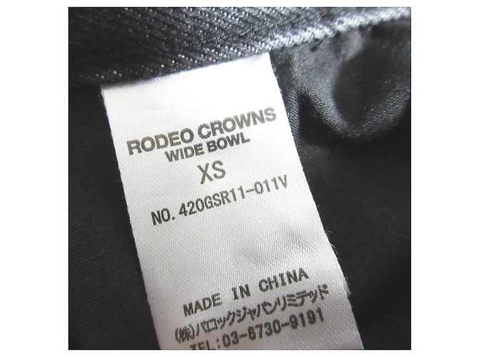 Autre Marque Pantalones vaqueros Rodeo Crowns Asymmetry Crash Negro - vista 5