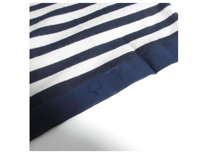 Top de punto a rayas de manga corta Max Mara Azul - vista 11