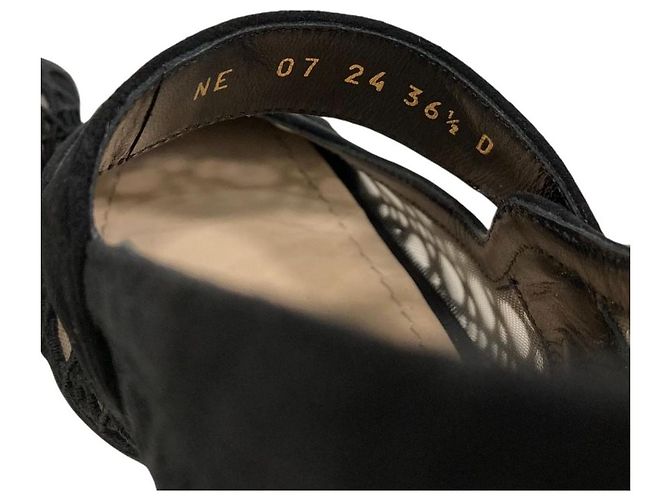 Dior Cannage Bestickte Pumps Schwarz - Ansicht 10