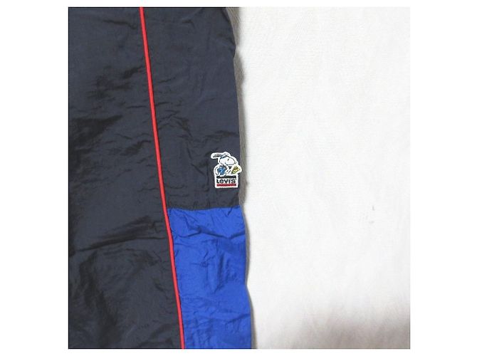Autre Marque Levi's × Peanut&Co. Nylon-Hose Blau Marineblau - Ansicht 3