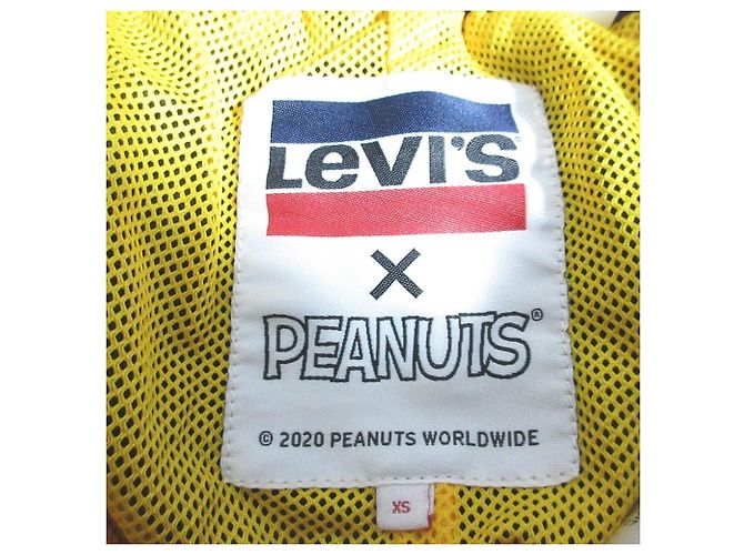 Autre Marque Levi's × Peanut&Co. Nylon-Hose Blau Marineblau - Ansicht 5
