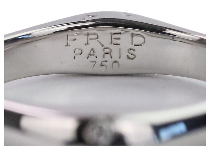Autre Marque Anello FRED Coup De Fouet Au750 Diamond Ring Size 48 D'oro - vista 14