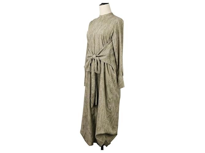 Autre Marque CLANE WAIST RIBBON PYTHON ONE PIECE Braun - Ansicht 2