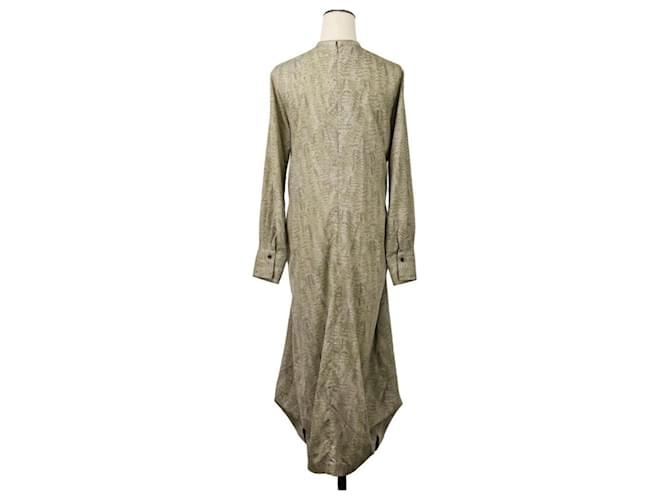 Autre Marque CLANE WAIST RIBBON PYTHON ONE PIECE Braun - Ansicht 4