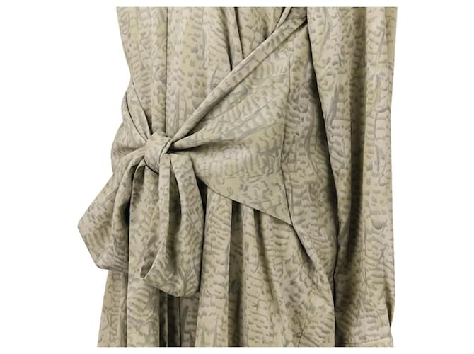 Autre Marque CLANE WAIST RIBBON PYTHON ONE PIECE Braun - Ansicht 7