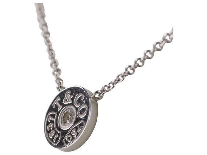 Collana Tiffany & Co. 1837 Au750 con diamanti D'oro - vista 2