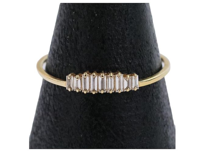 Autre Marque Laaina Au750 Diamantring Golden - Ansicht 2