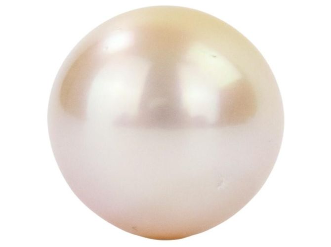 Pendente TASAKI Au750 Golden Pearl D'oro - vista 7