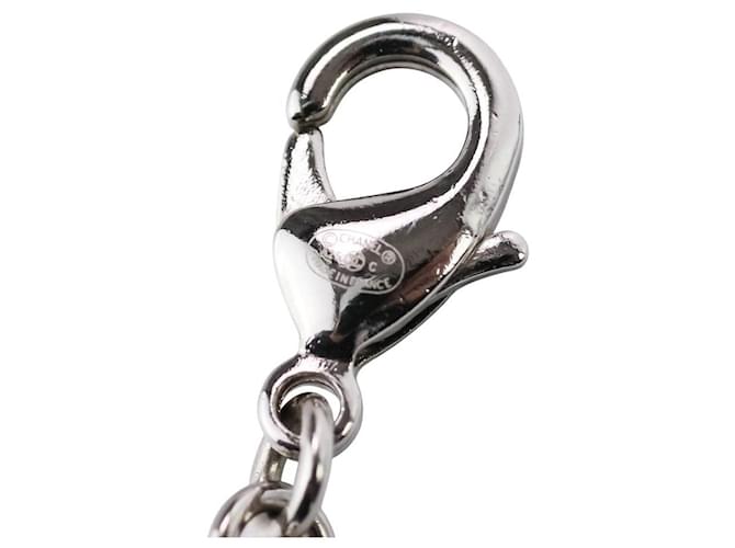 Chanel Coco Mark Perlenkette Silber - Ansicht 12