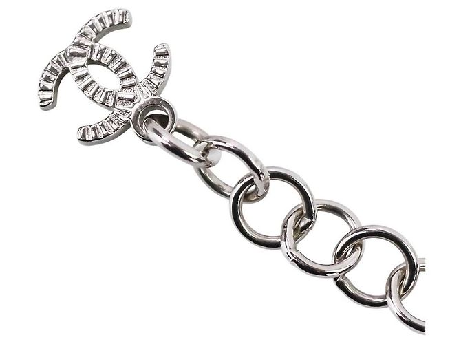 Chanel Coco Mark Perlenkette Silber - Ansicht 13