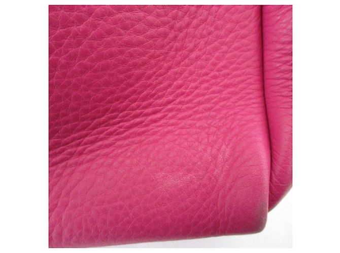 Autre Marque HIROFU Leder-Tote-Bag Pink - Ansicht 13