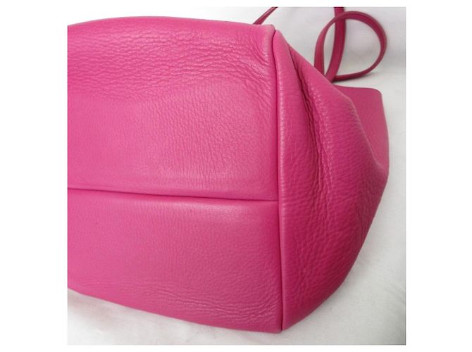 Autre Marque HIROFU Leder-Tote-Bag Pink - Ansicht 5