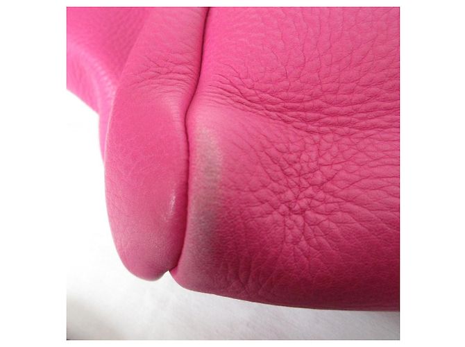 Autre Marque HIROFU Leder-Tote-Bag Pink - Ansicht 9