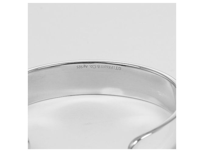 Tiffany & Co Bracciale rigido Tiffany Return to Tiffany in argento 925 e diamanti - vista 4