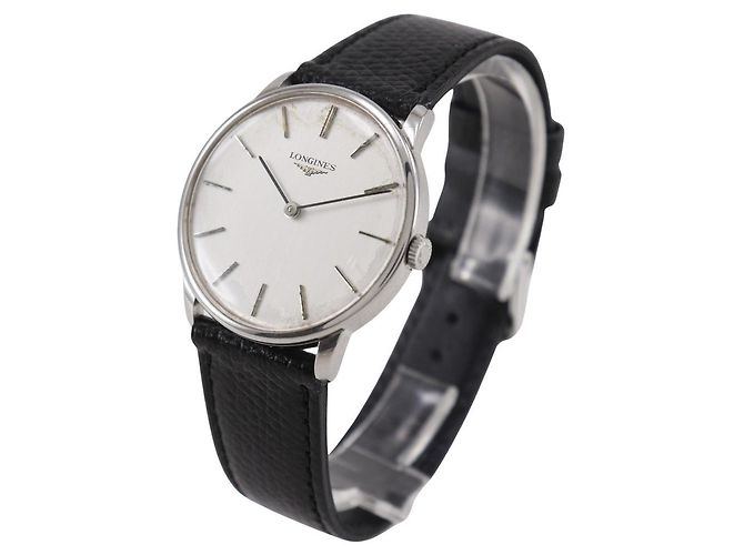 Longines cal.847.4 Edelstahl Uhr Silber - Ansicht 2
