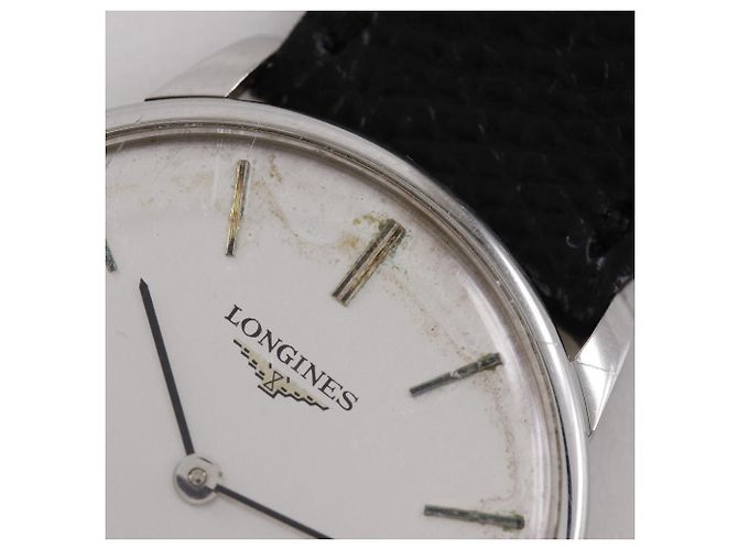 Longines cal.847.4 Edelstahl Uhr Silber - Ansicht 8
